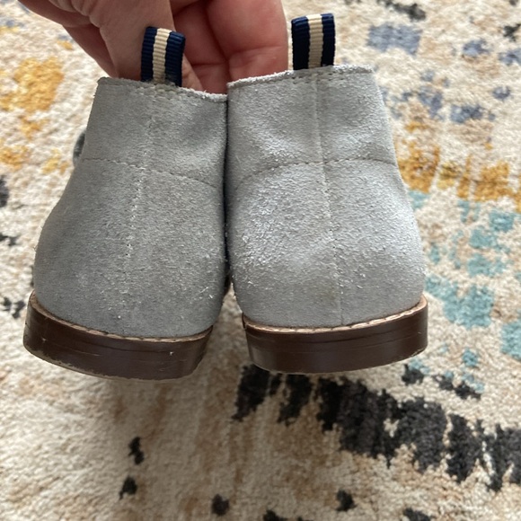 Janie and Jack- gray suede texture- size 9-10 boys toddler - Picture 4 of 11